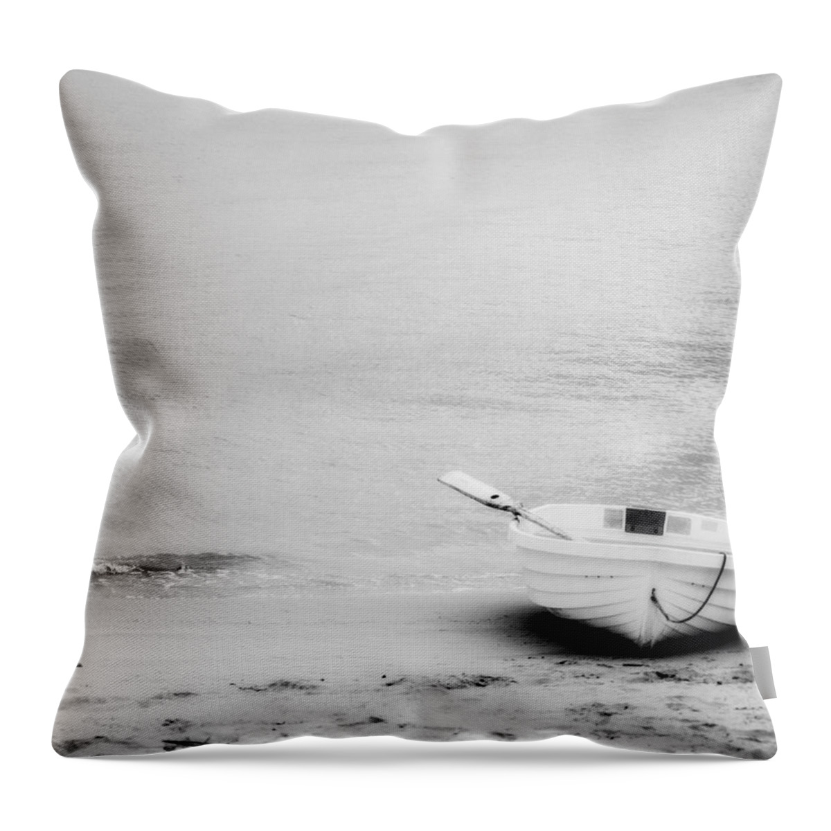 Boat Throw Pillow featuring the photograph Duo by Ryan Weddle