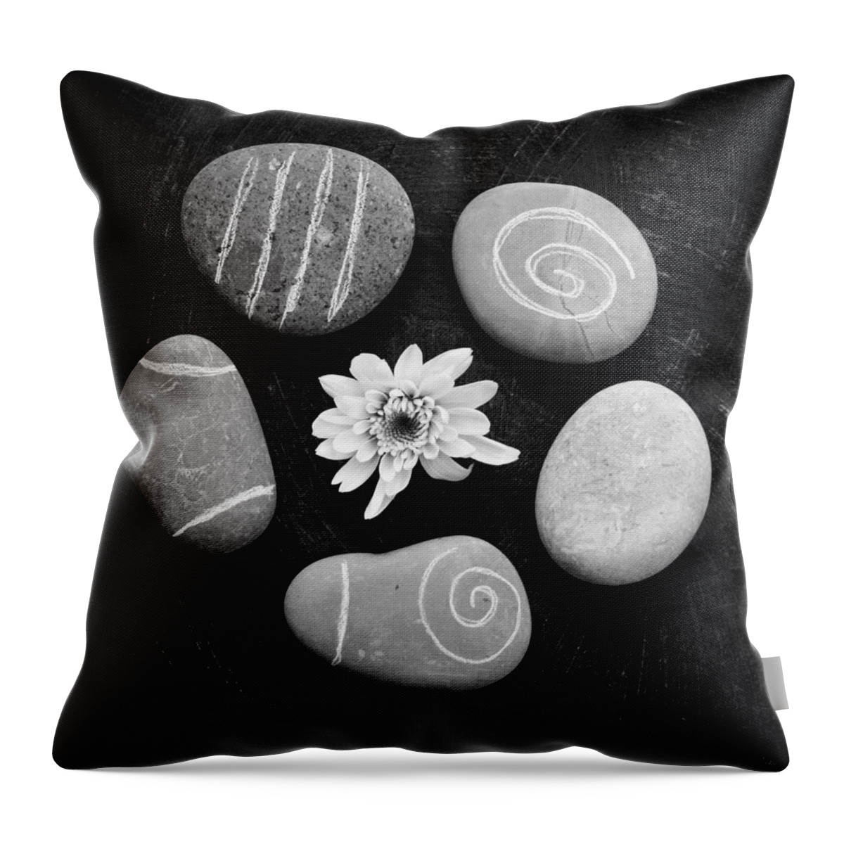 Zen Throw Pillow featuring the photograph Enlightened - Art by Linda Woods by Linda Woods