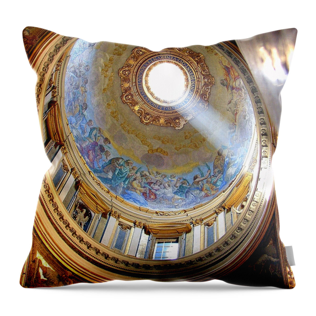 Enlightened Throw Pillow featuring the photograph Enlightened by Patrick Witz