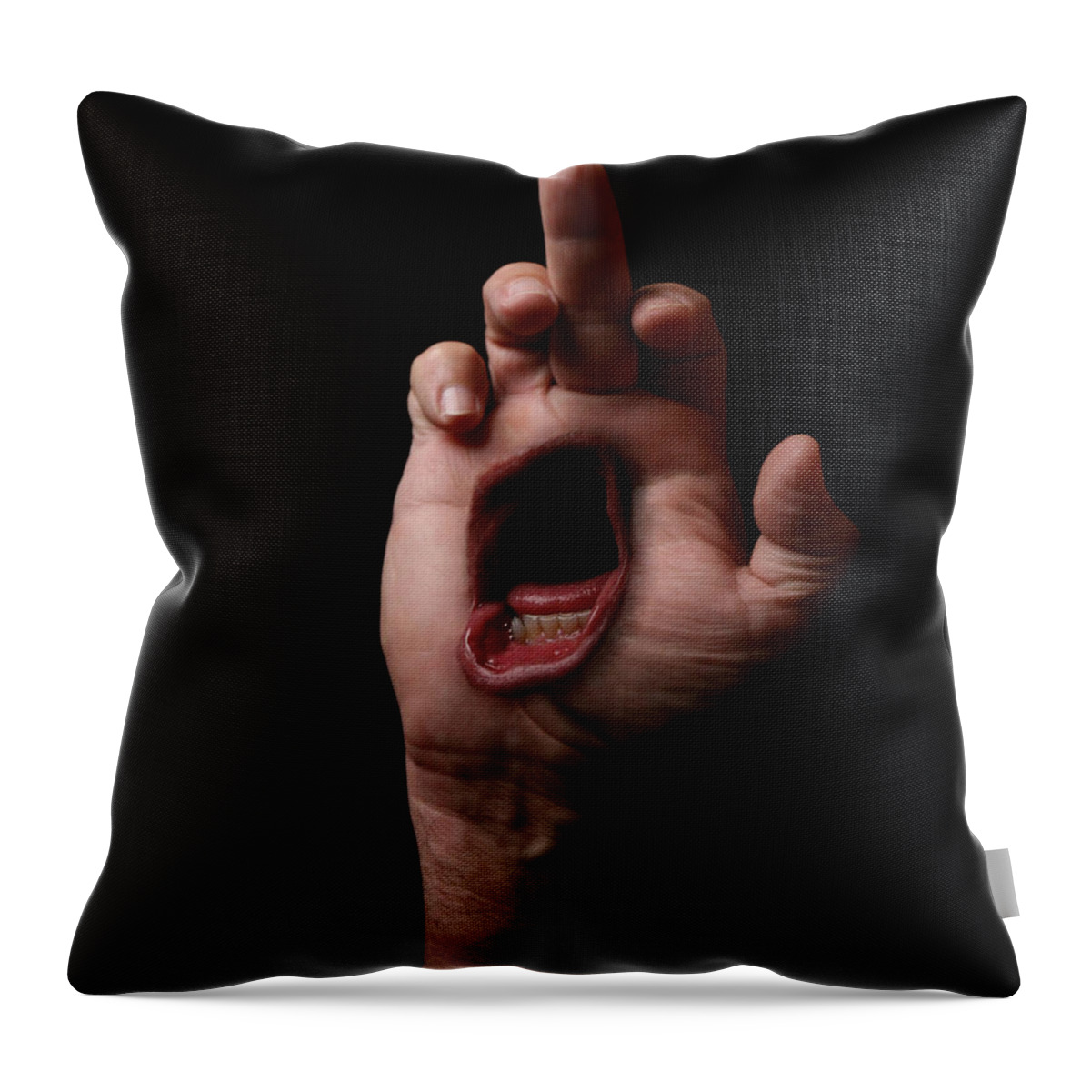 Expression Throw Pillow featuring the photograph Expression by Robert Och