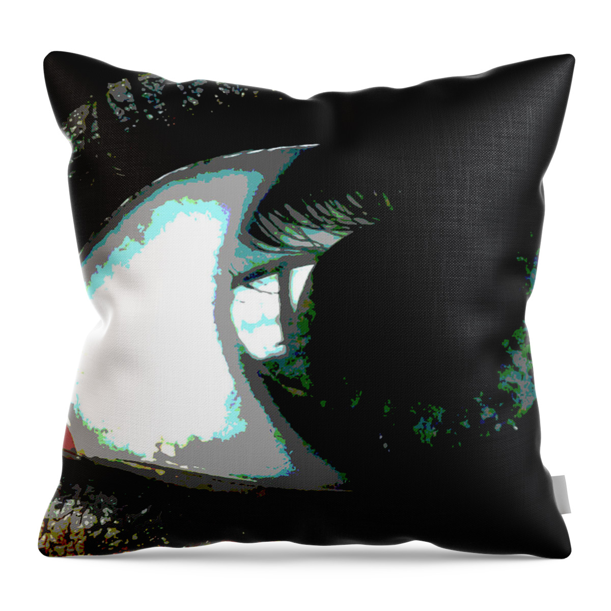 Eye Throw Pillow featuring the photograph Eye Formation by Michelle Hoffmann
