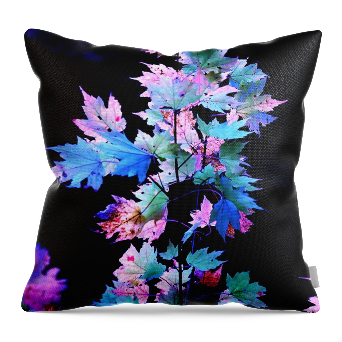 Autumn Throw Pillow featuring the photograph Fall Leaves1 by Merle Grenz