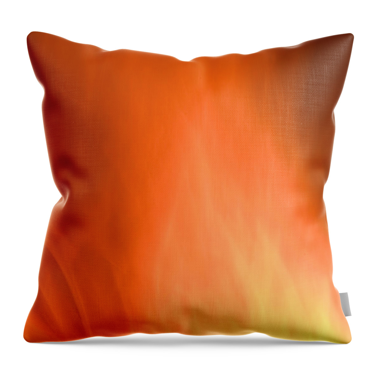 Flames Background Throw Pillow featuring the photograph Fire flames abstract background by Michalakis Ppalis