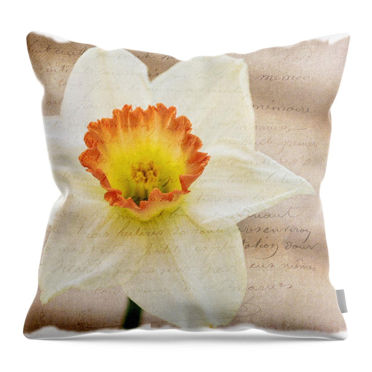 Flower Throw Pillow featuring the photograph Flower 0440 by Cathy Kovarik