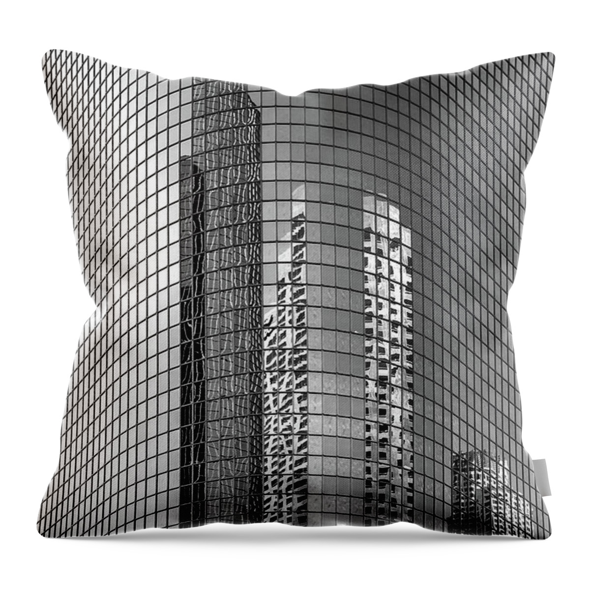 Los Angeles Throw Pillow featuring the photograph Food Chain by Az Jackson