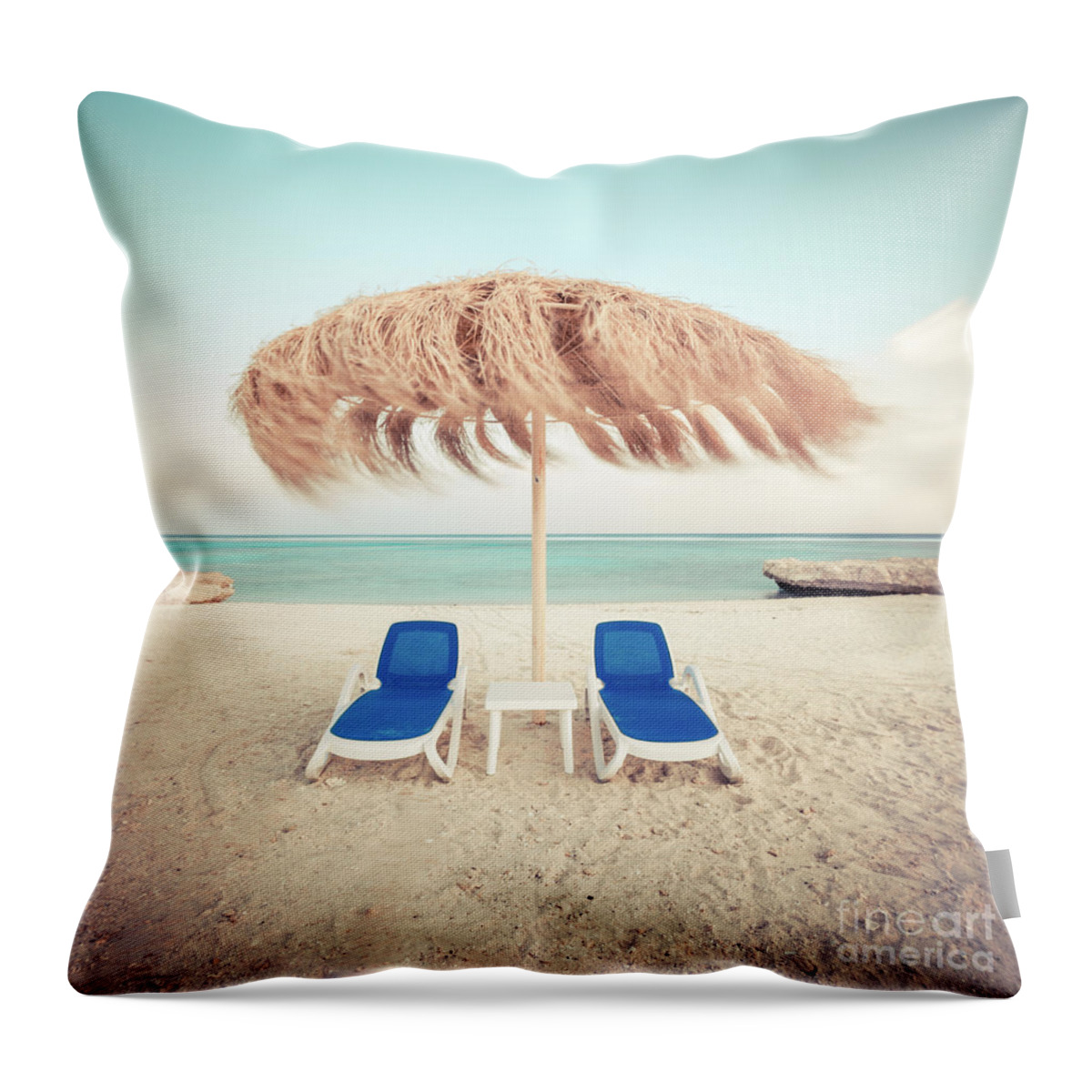 Africa Throw Pillow featuring the photograph For you and me by Hannes Cmarits