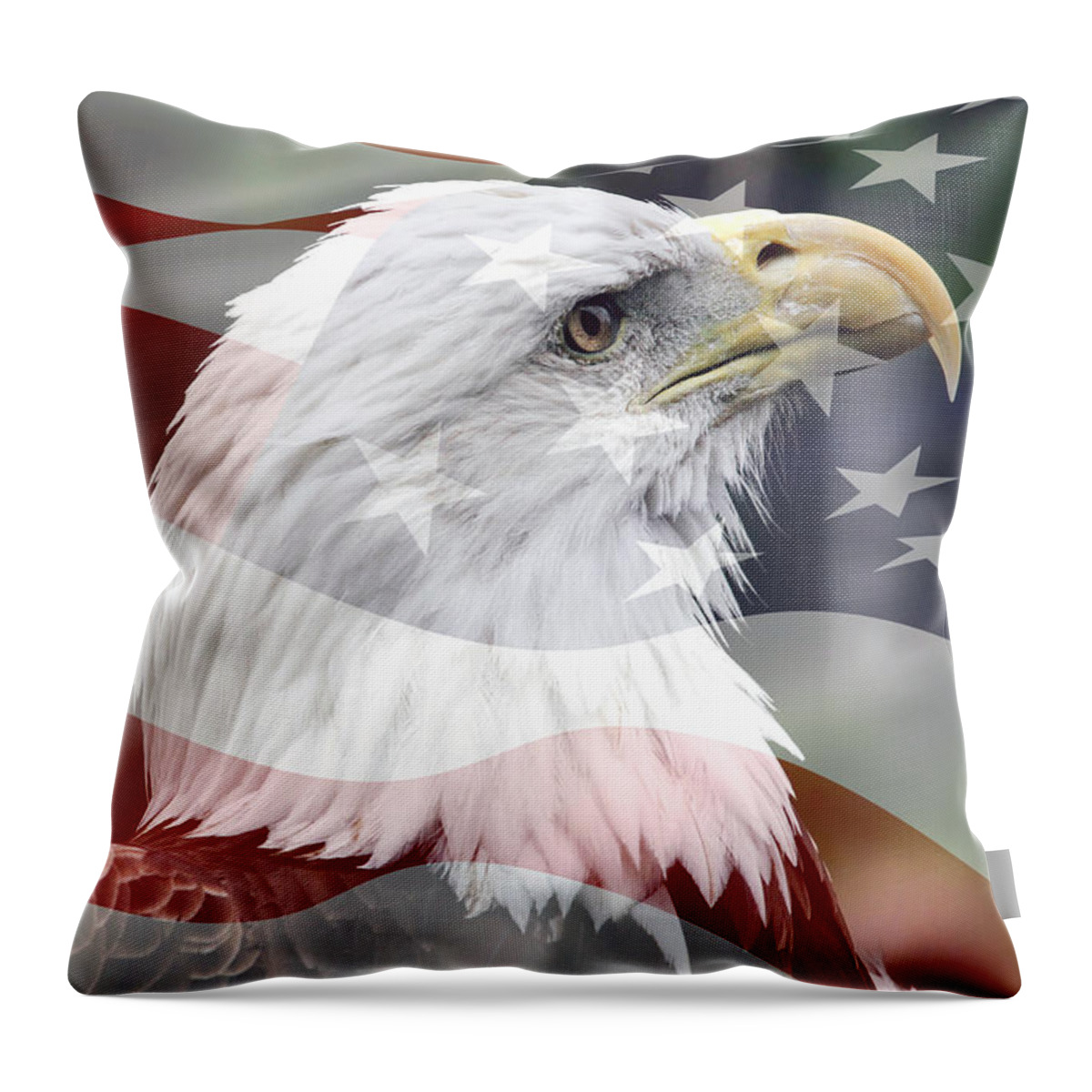 America Throw Pillow featuring the photograph Freedom by Jackson Pearson