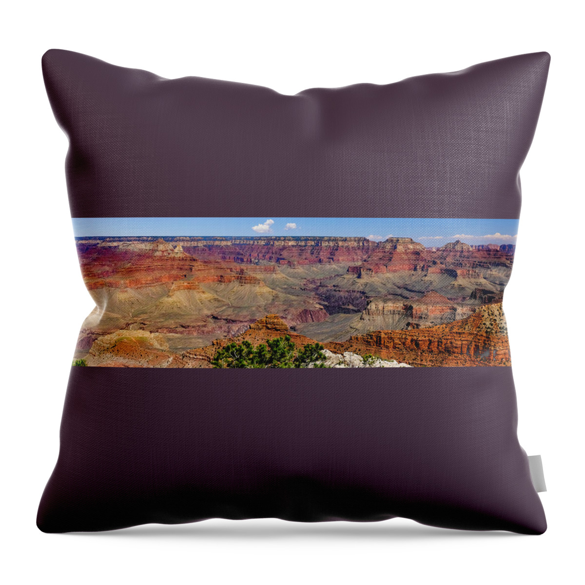 Arizona Throw Pillow featuring the photograph Grand Canyon by John Roach