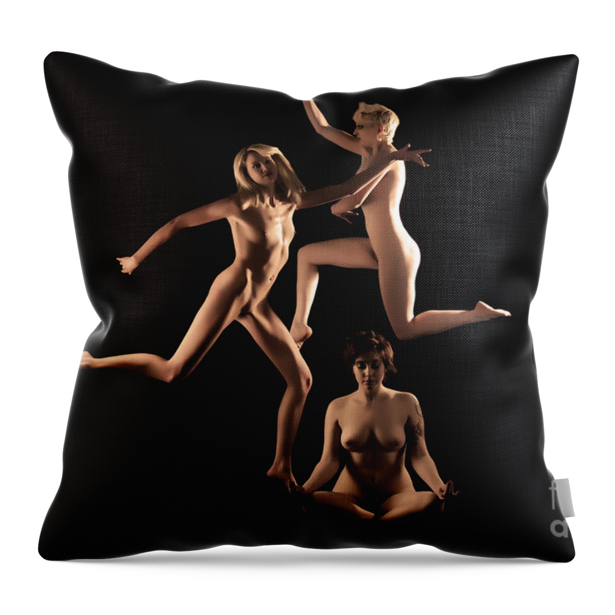 Artistic Photographs Throw Pillow featuring the photograph Heightened consciousness by Robert WK Clark