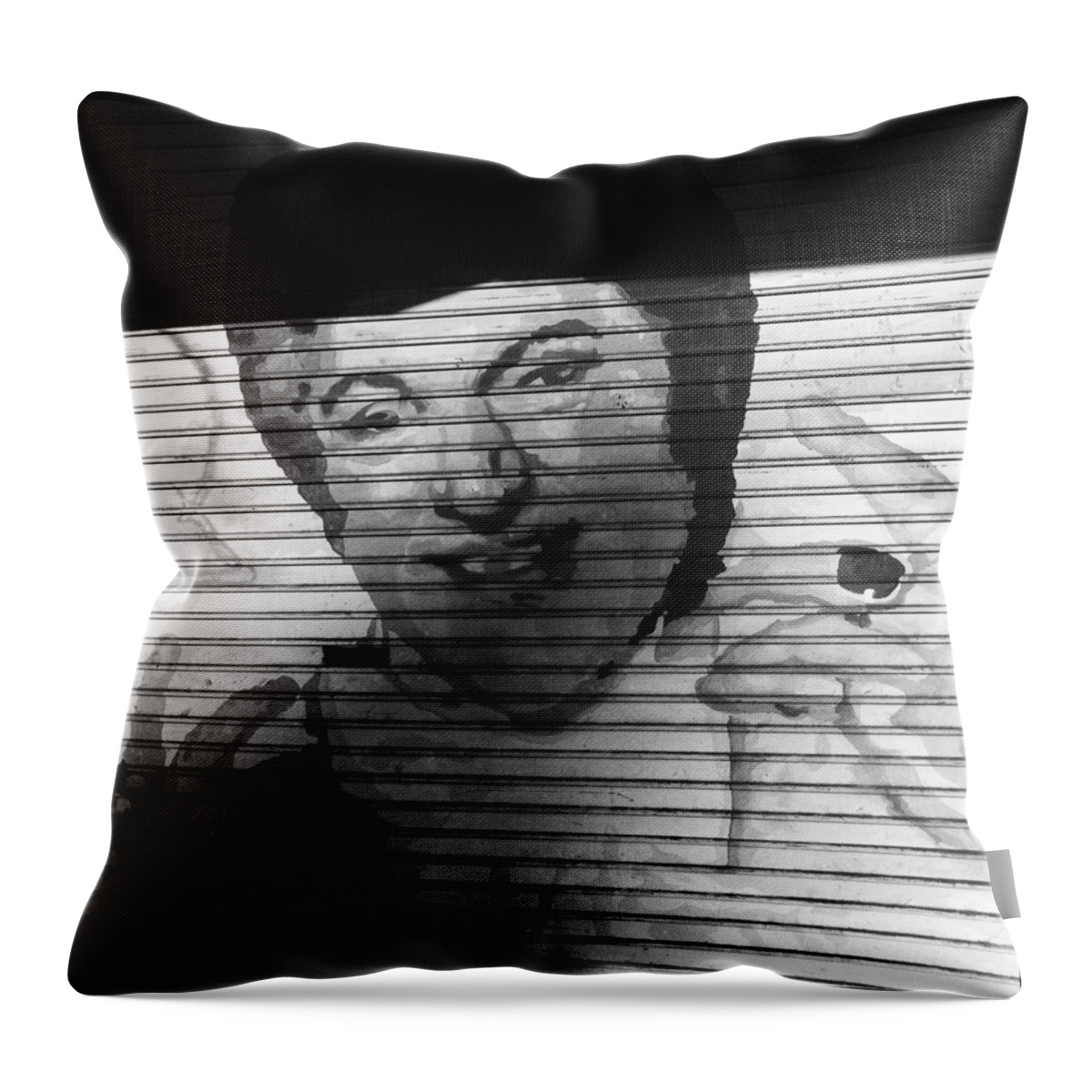 Hollywood Throw Pillow featuring the photograph Hollywood Pull Down 8 by Dorian Hill