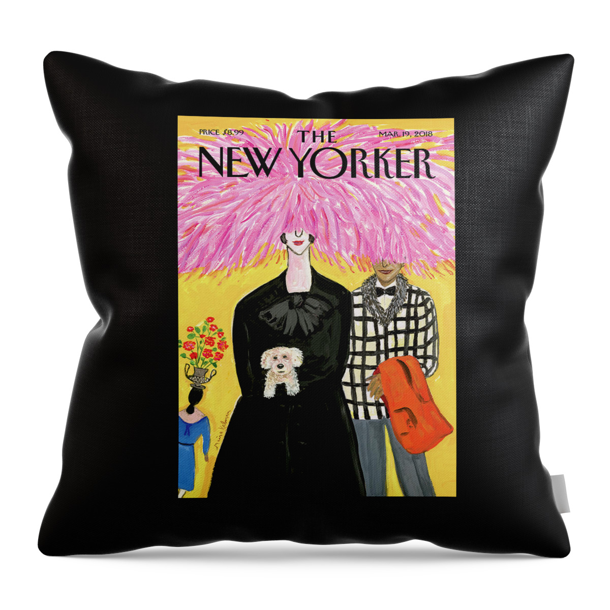 In Full Bloom Throw Pillow