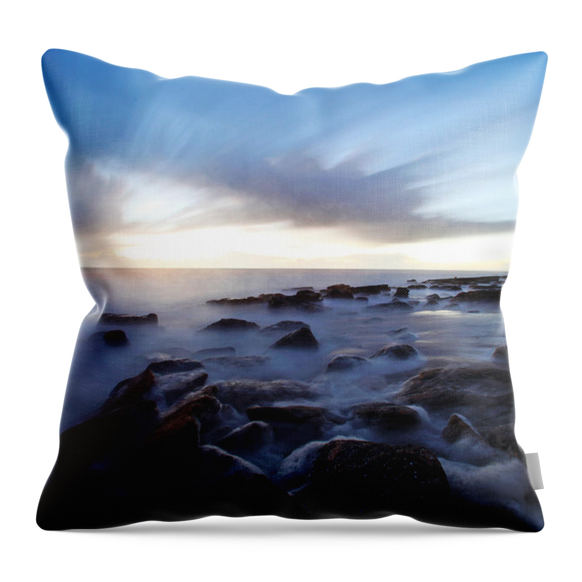 Silhouette Throw Pillow featuring the photograph In the Morning Light by Robert Och