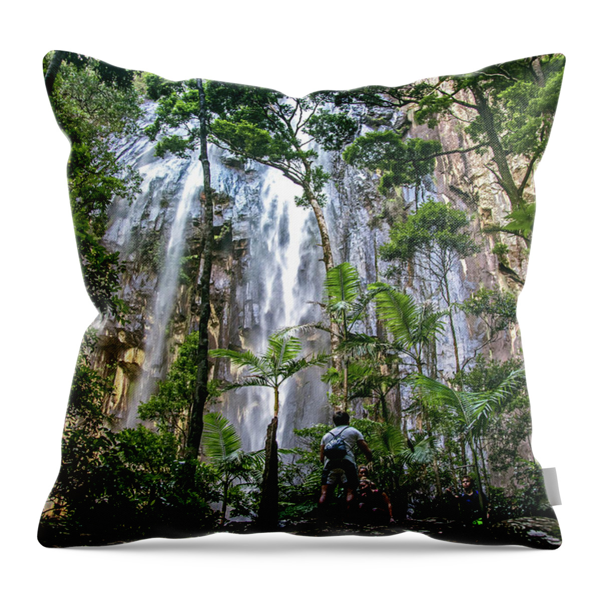 Nature Throw Pillow featuring the photograph It's Worth It by Az Jackson