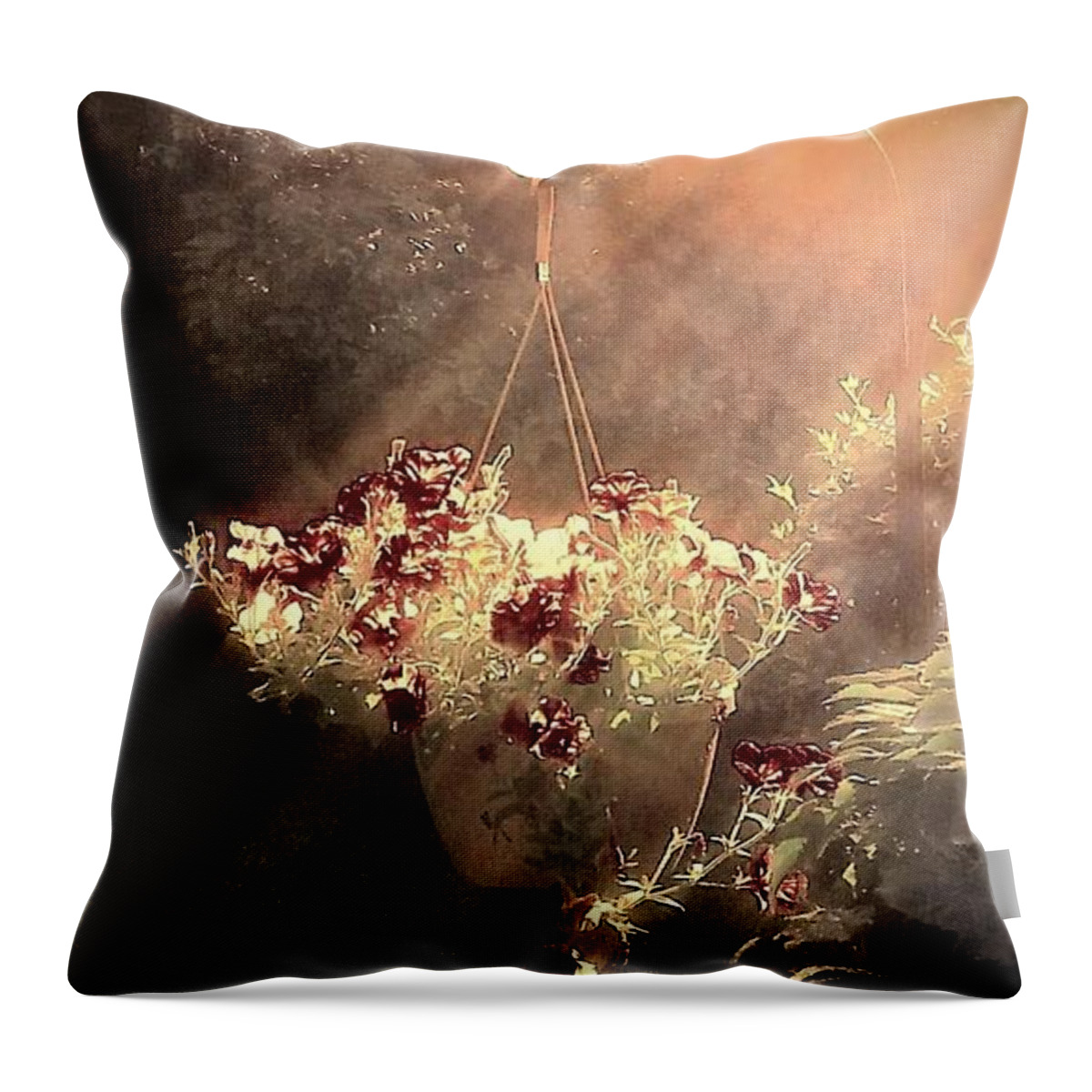 Sun Throw Pillow featuring the photograph Just Dreaming by Dani McEvoy