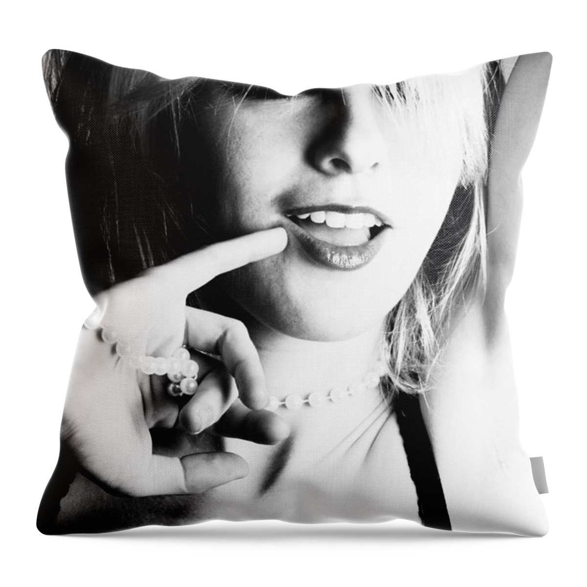 Artistic Throw Pillow featuring the photograph Loads of Fun by Robert WK Clark