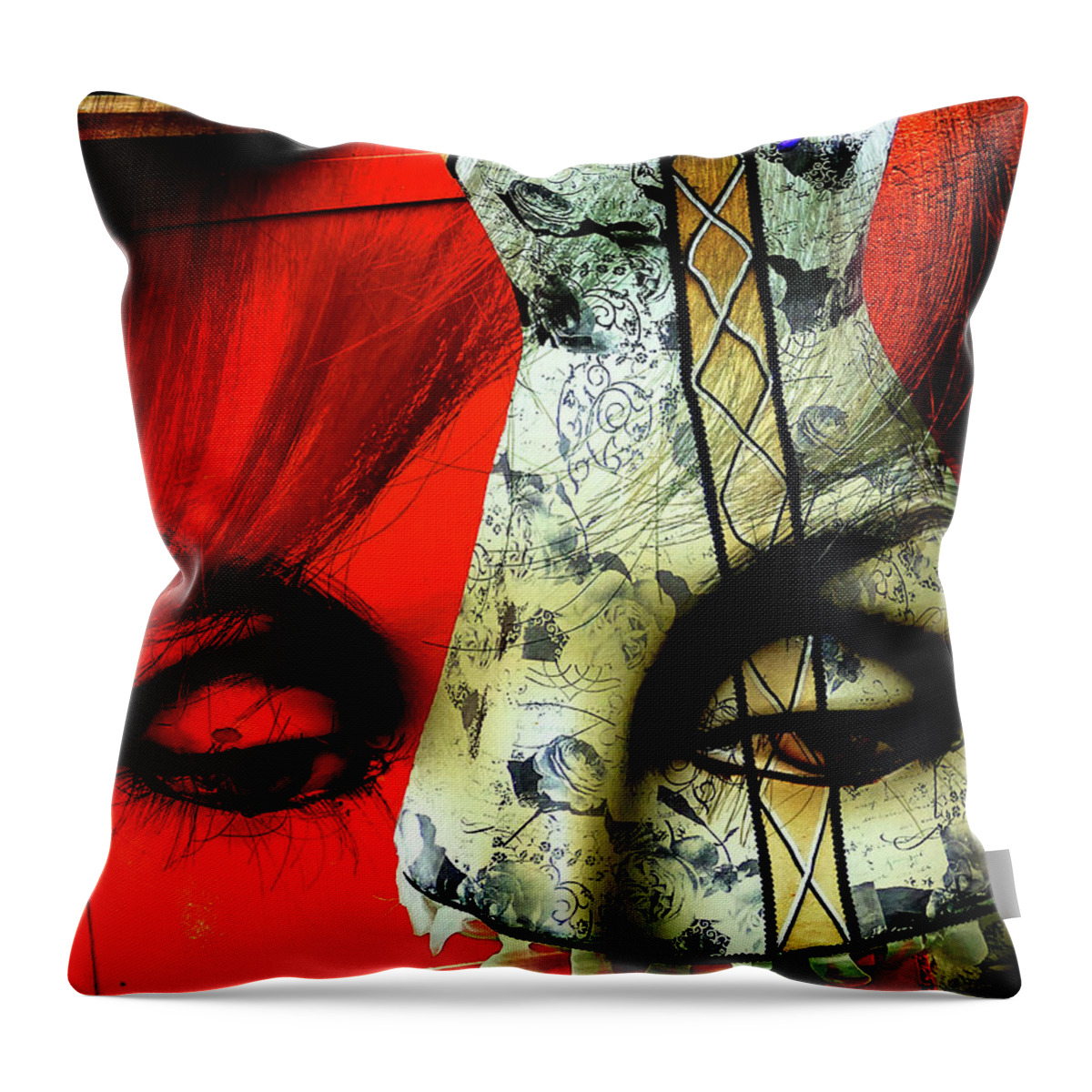 Summer Throw Pillow featuring the photograph Looking for a summer dress by Gabi Hampe