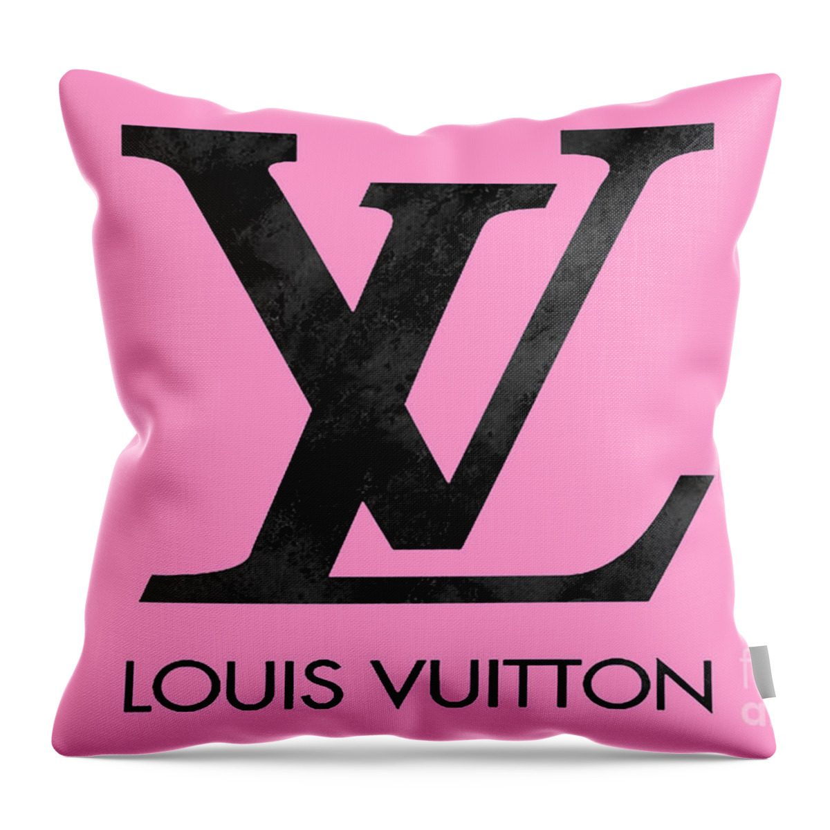 Louis Vuitton Pink 4 Throw Pillow for Sale by Del Art