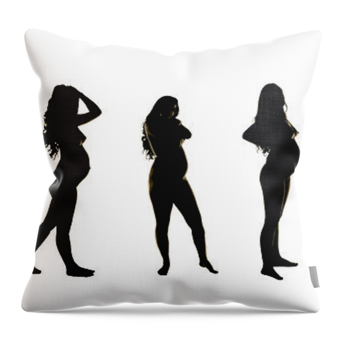 Maternity Throw Pillow featuring the photograph Maternity 288 by Michael Fryd