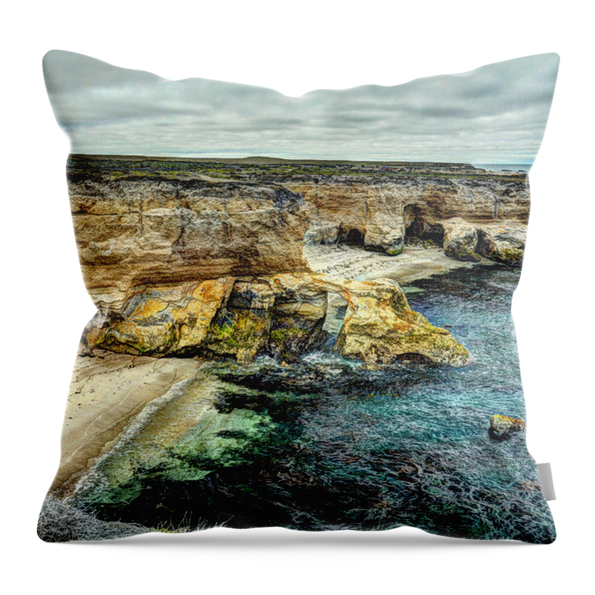 Photograph Throw Pillow featuring the photograph Montana Del Oro by Richard Gehlbach