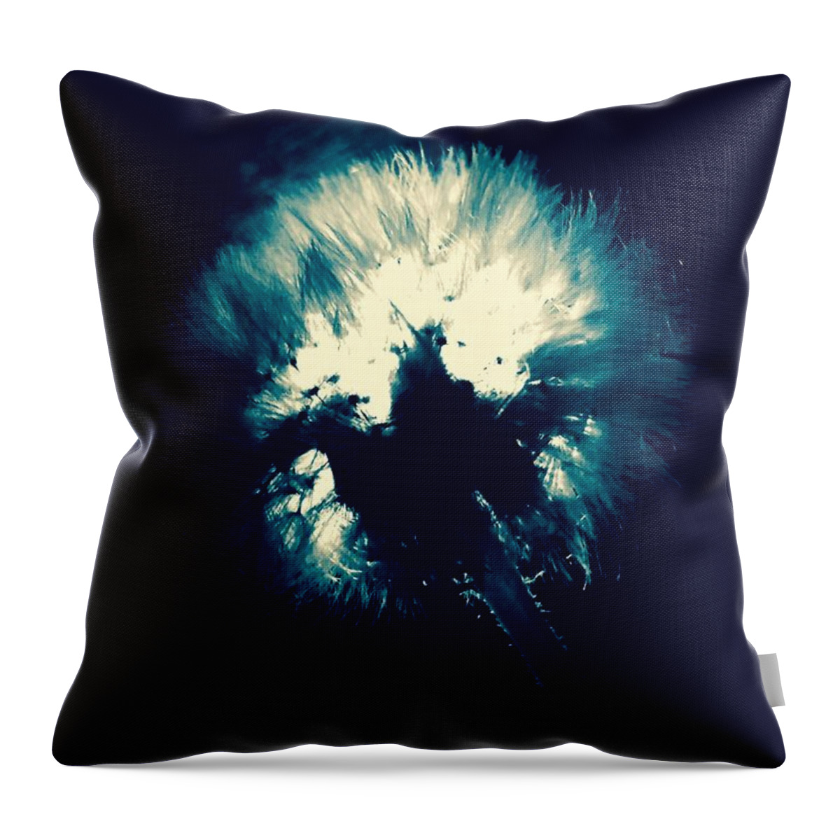 Orphelia Aristal Throw Pillow featuring the photograph Moth Man by Orphelia Aristal