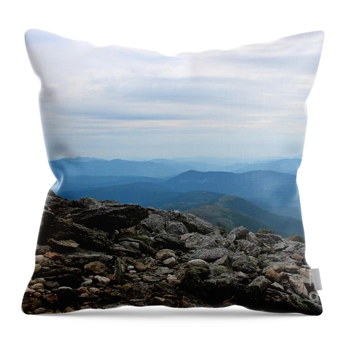 Mt. Washington Throw Pillow featuring the photograph Mt. Washington 9 by Deena Withycombe