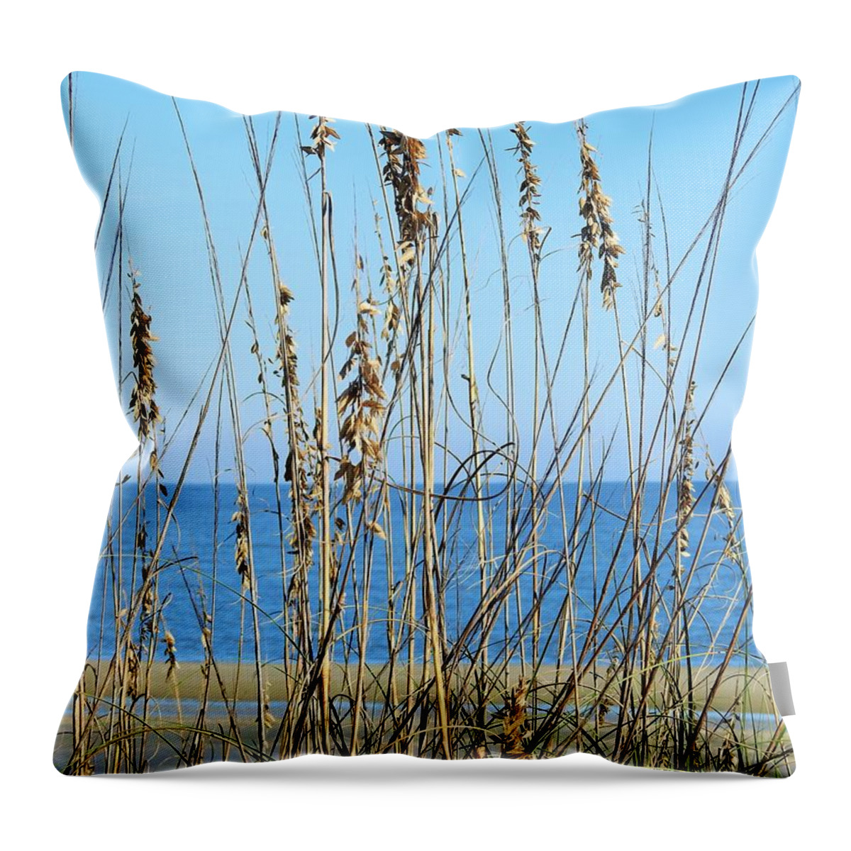 Sea Throw Pillow featuring the photograph Naturally The Ocean by Jan Gelders