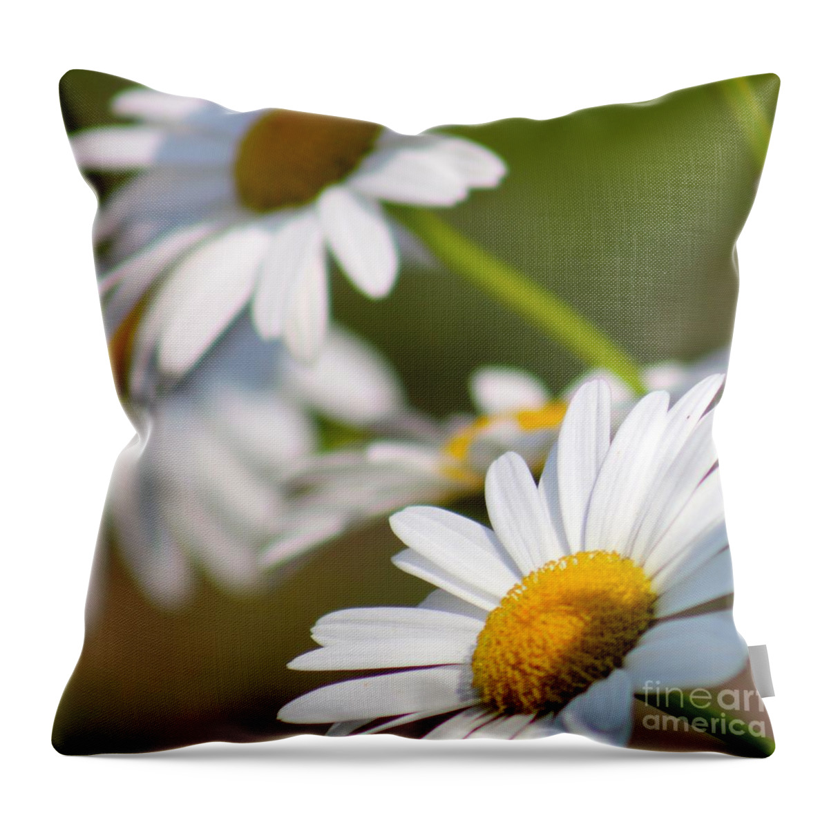 Yellow Throw Pillow featuring the photograph Nature's Beauty 58 by Deena Withycombe
