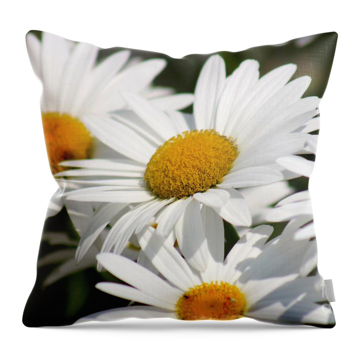 Yellow Throw Pillow featuring the photograph Nature's Beauty 60 by Deena Withycombe