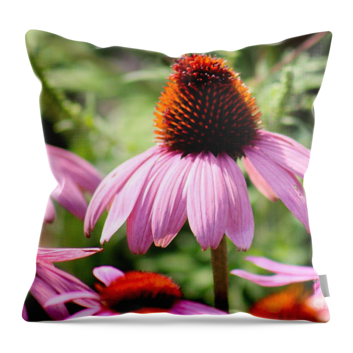 Pink Throw Pillow featuring the photograph Nature's Beauty 98 by Deena Withycombe