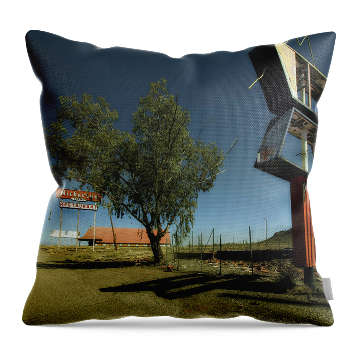 Nickerson Throw Pillow featuring the photograph Nickerson by Micah Offman