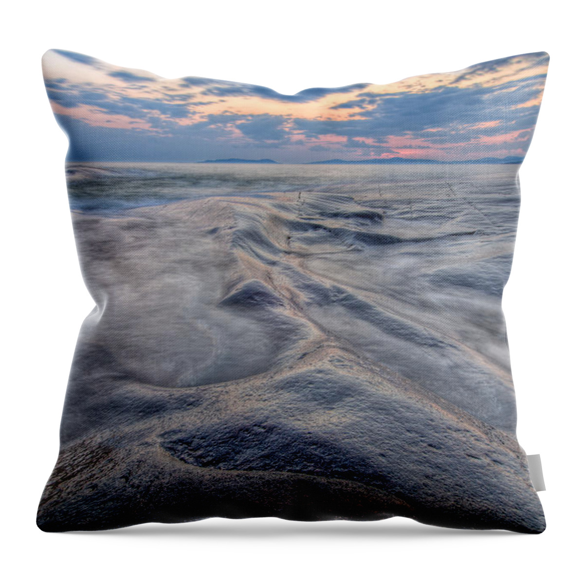Canada Throw Pillow featuring the photograph Night Moves  by Doug Gibbons