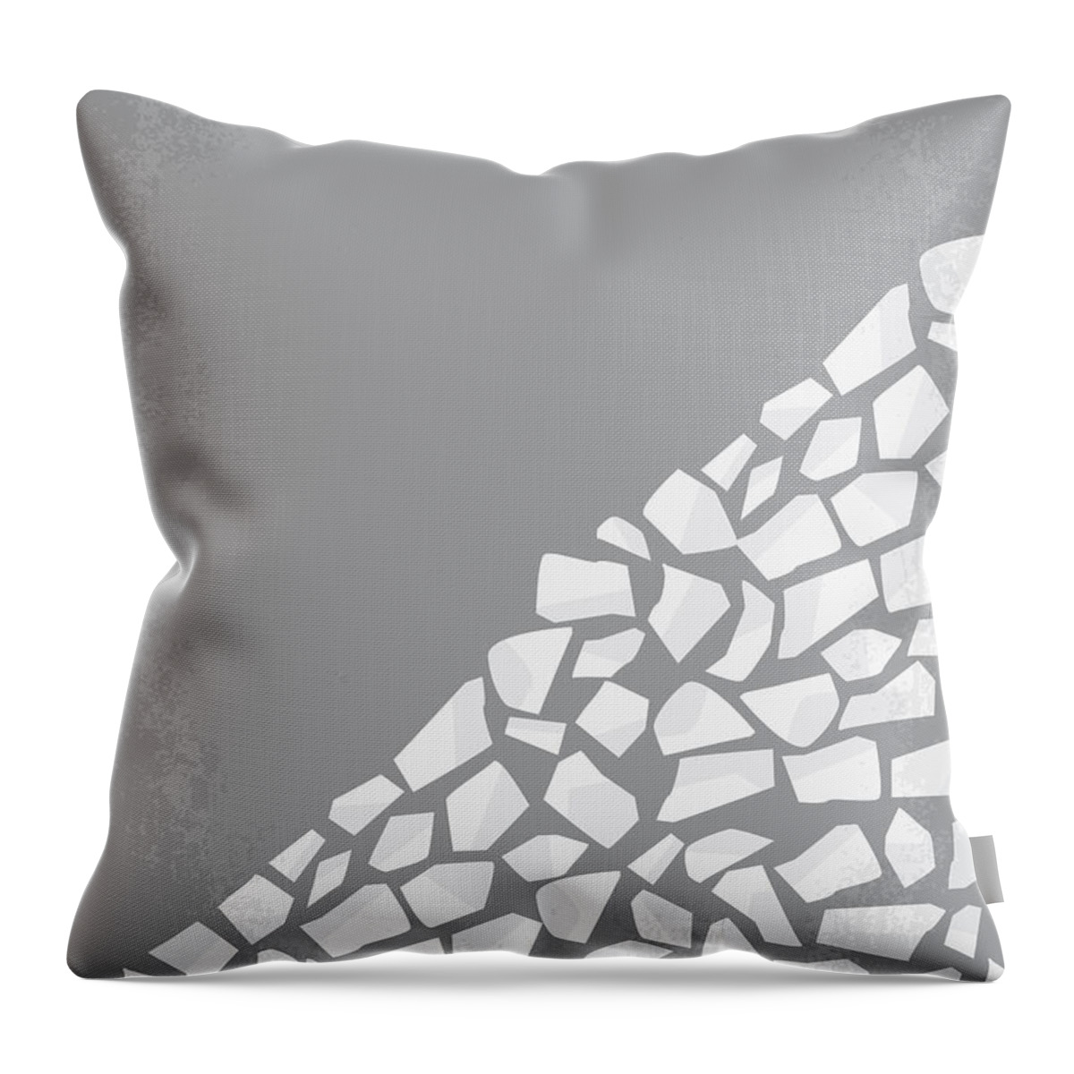 Hill Throw Pillow featuring the digital art No091 My The Hill minimal movie poster by Chungkong Art