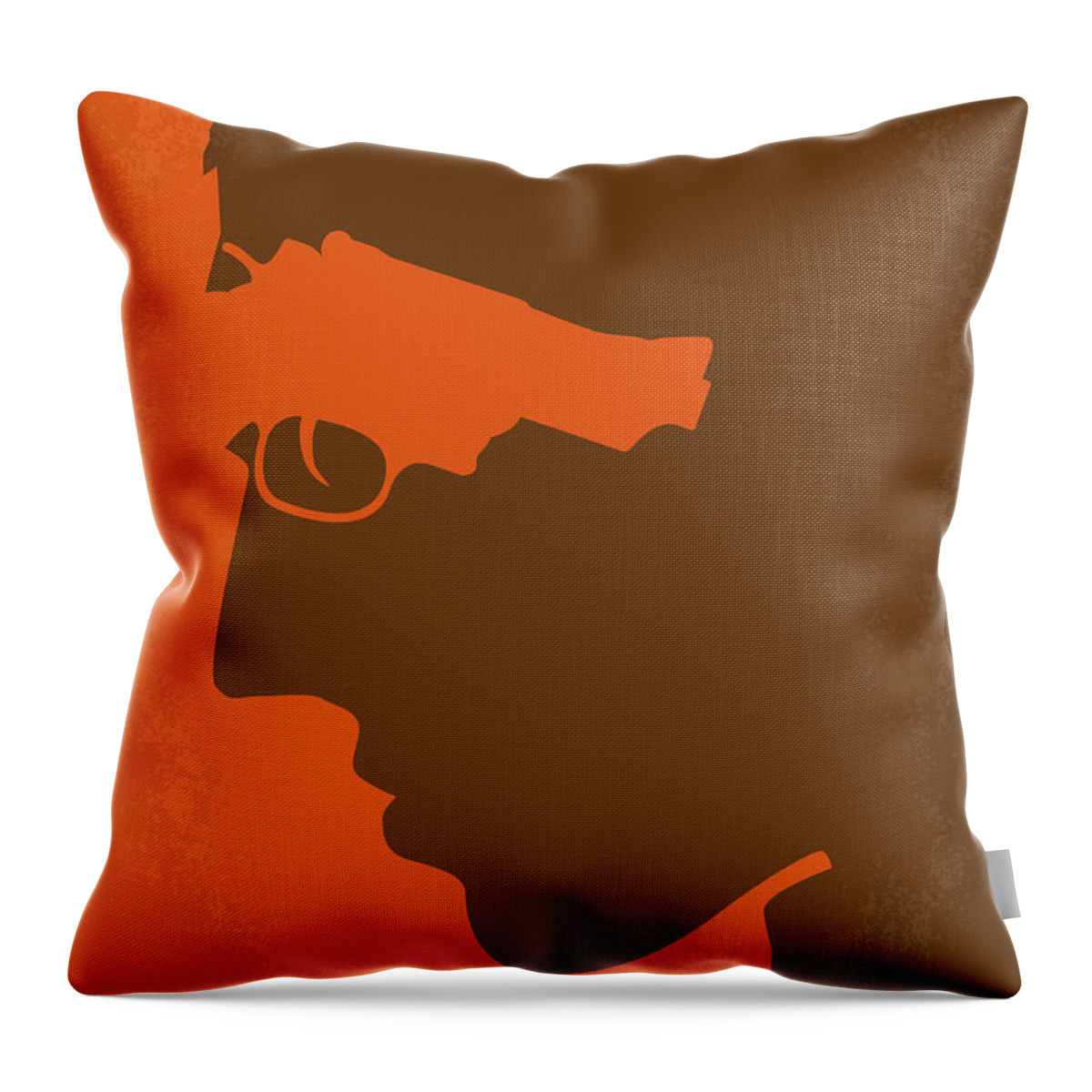 La Haine Throw Pillow featuring the digital art No734 My La Haine minimal movie poster by Chungkong Art