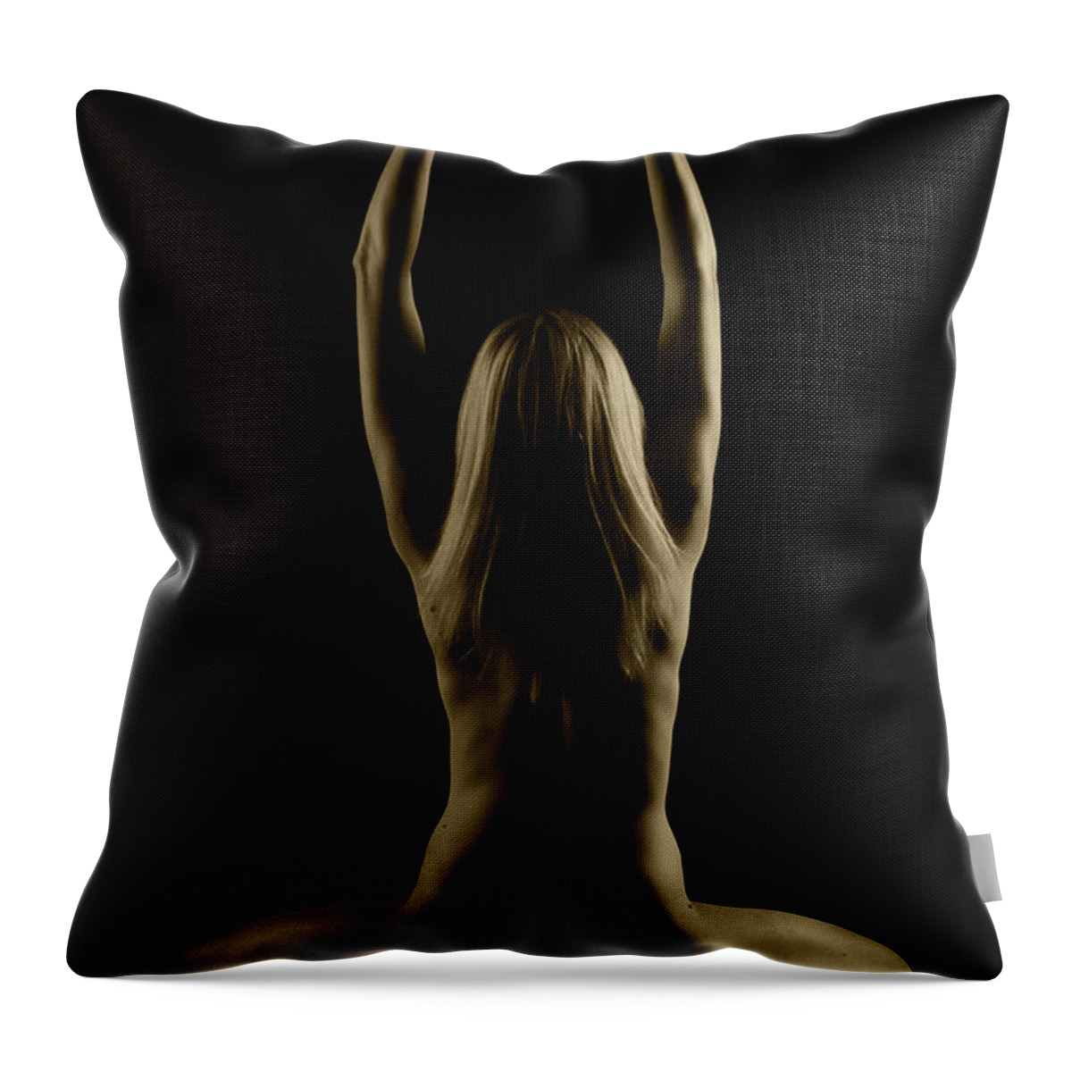 Artistic Photographs Throw Pillow featuring the photograph Pick me up by Robert WK Clark