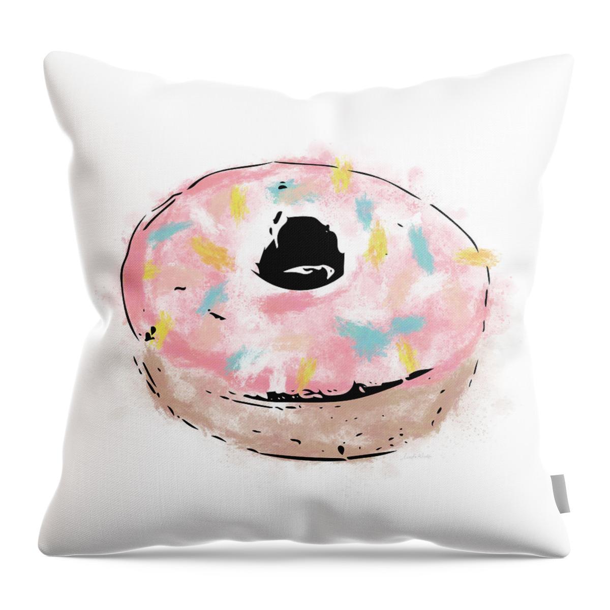 Sprinkle Donut Pillow