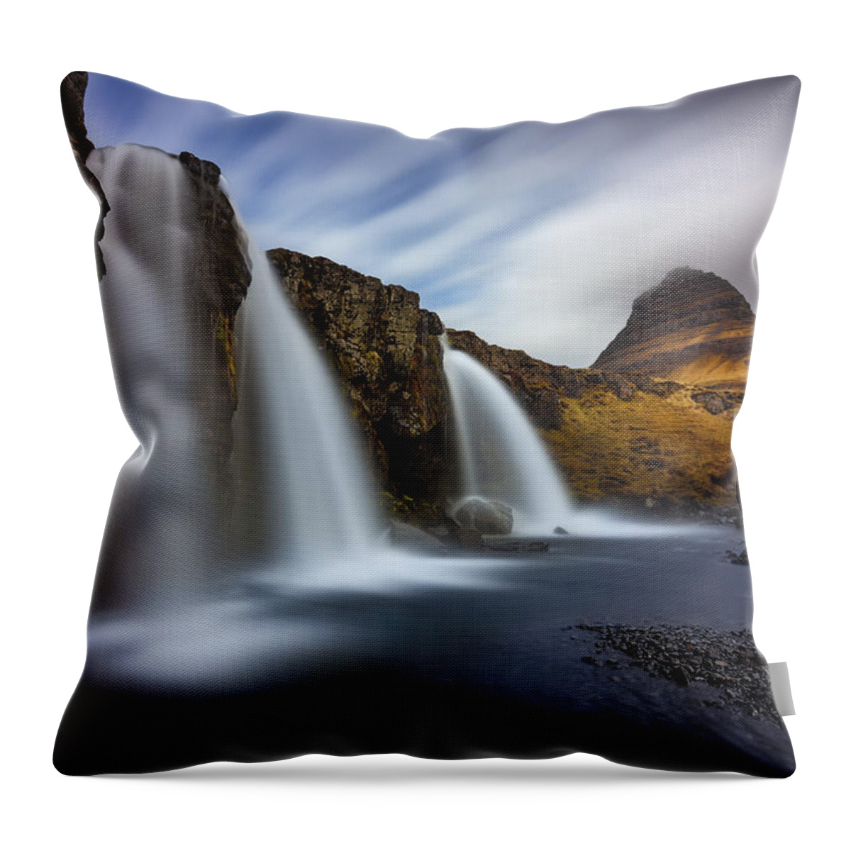 Iceland Throw Pillow featuring the photograph Radiance by Dominique Dubied