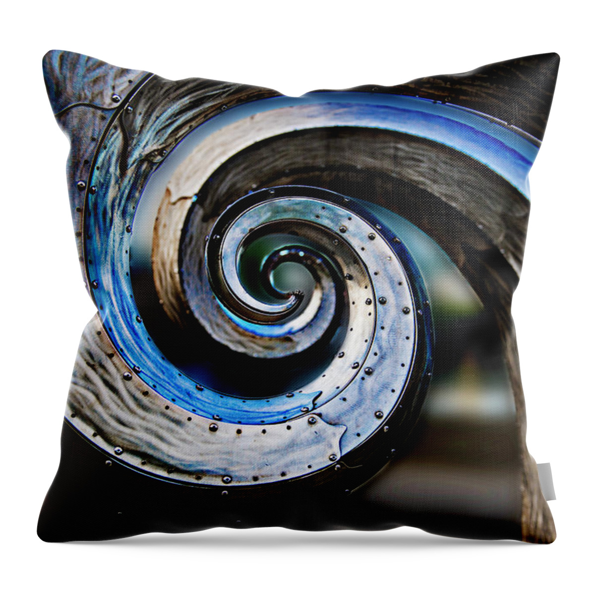 Junk Throw Pillow featuring the photograph Salmon Waves 2 by Pelo Blanco Photo