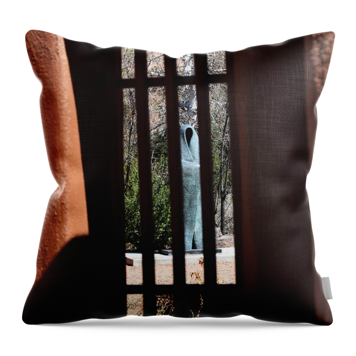 Santa Fe Culture Throw Pillow For Sale By John Glass