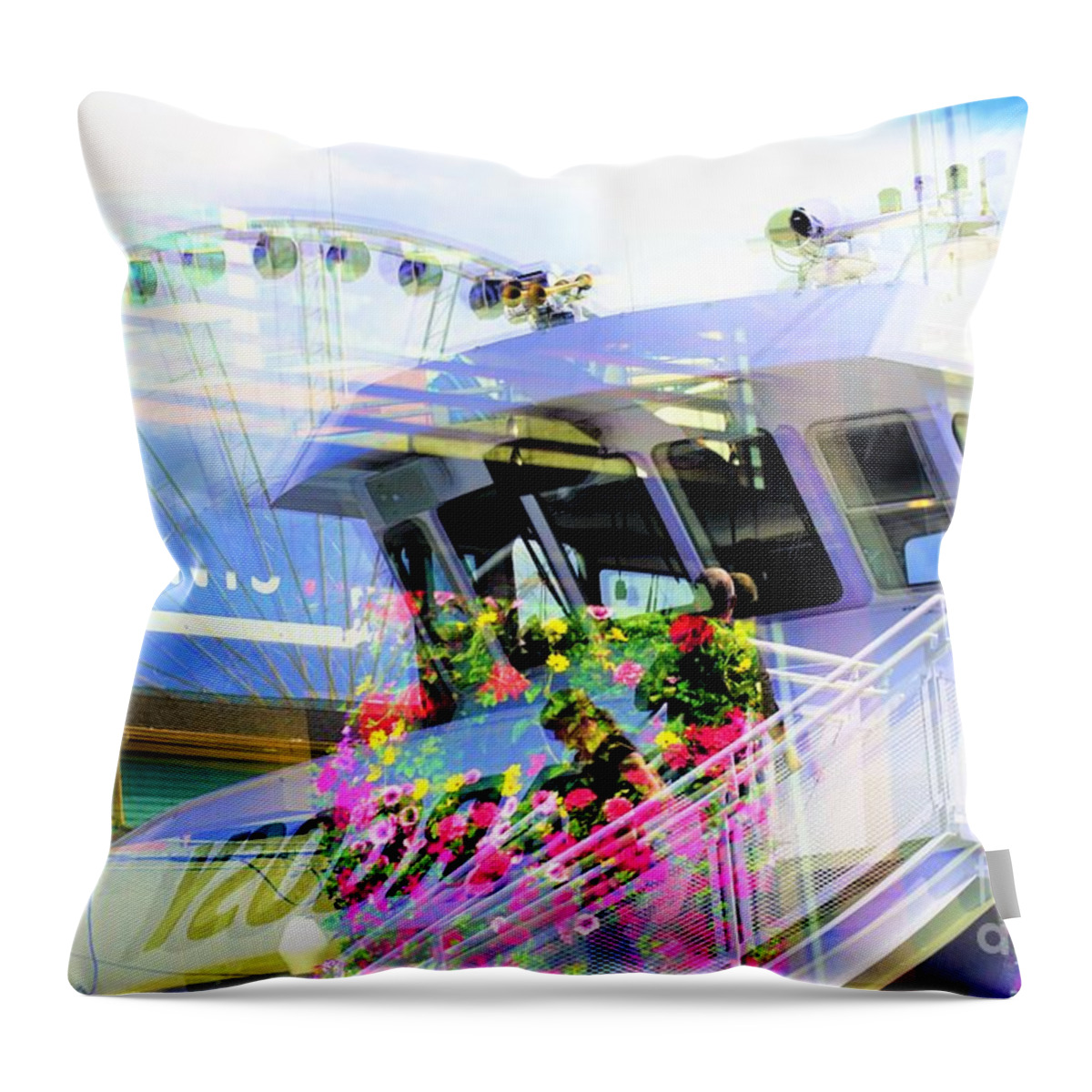 Seattle Throw Pillow featuring the photograph Seattle Washington 3 by Merle Grenz