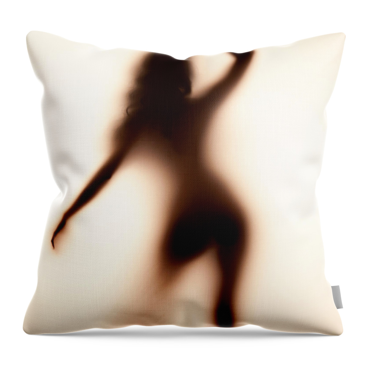 Silhouette Throw Pillow featuring the photograph Silhouette 117 by Michael Fryd