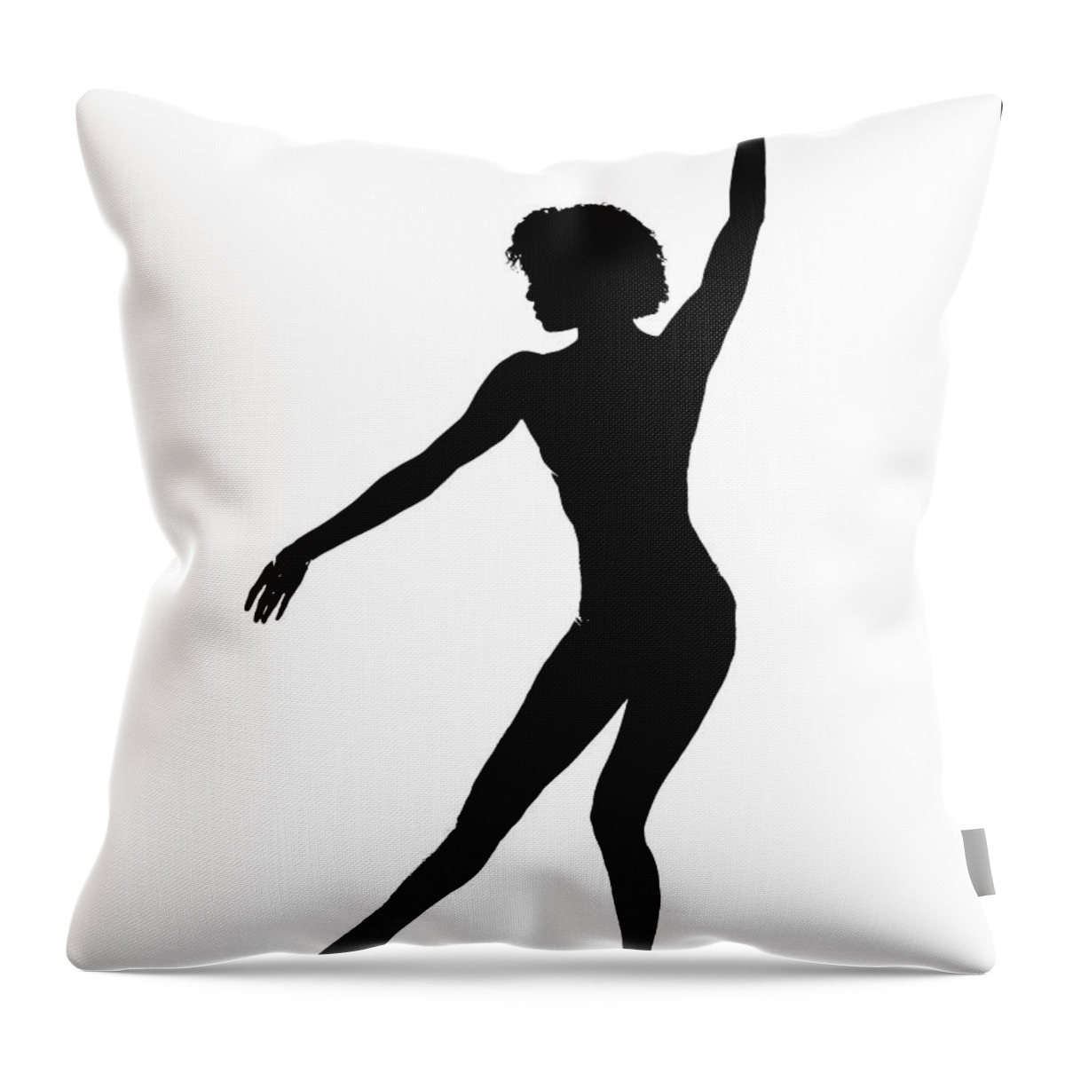 Silhouette Throw Pillow featuring the photograph Silhouette 48 by Michael Fryd
