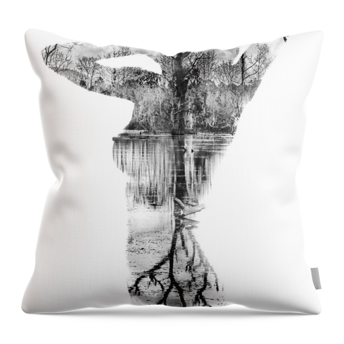 Exposure Throw Pillow featuring the photograph Skin Deep by Stelios Kleanthous