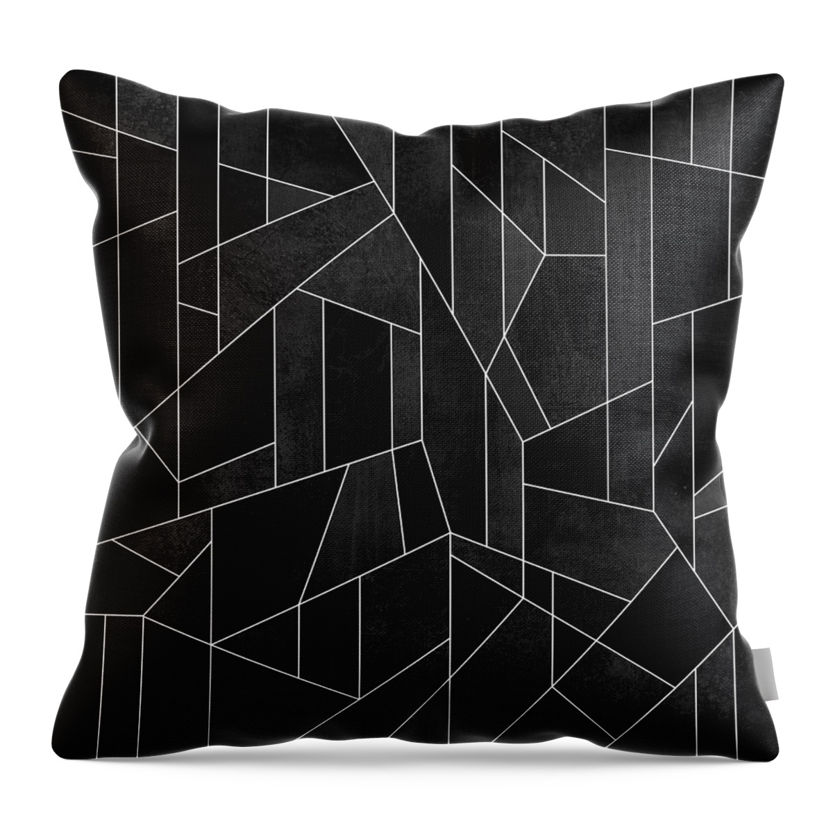 Graphic Throw Pillow featuring the digital art Skyscraper 2 by Elisabeth Fredriksson