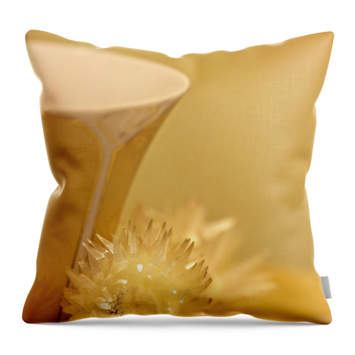 Cup Throw Pillow featuring the photograph Soothing by Evelina Kremsdorf