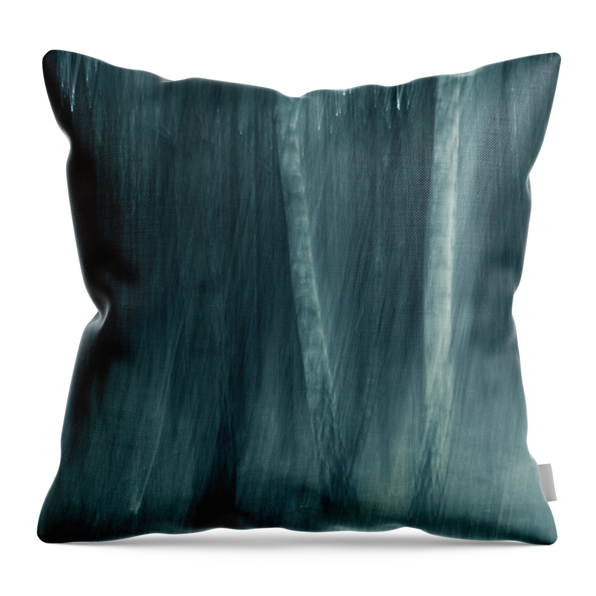 Trees Throw Pillow featuring the photograph Spell by Dorit Fuhg