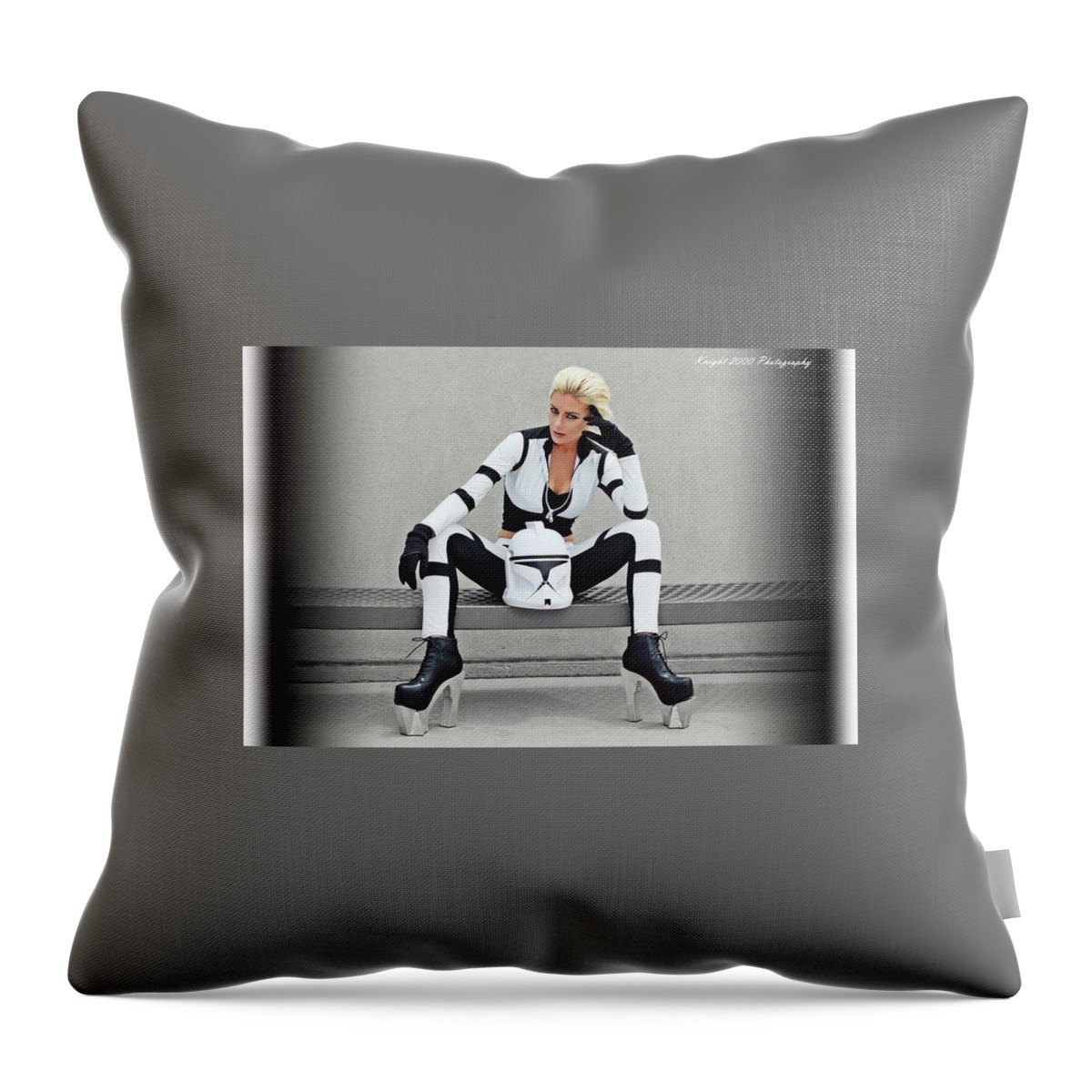Star Wars by Knight 2000 Photography - Clone Wars Throw Pillow by Laura M  Corbin - Mobile Prints