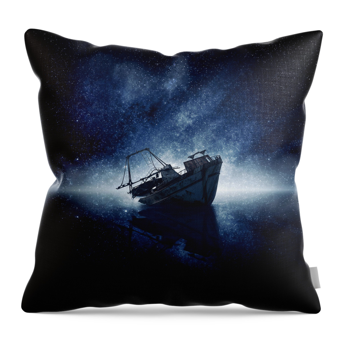 Star Throw Pillow featuring the digital art Stars by Zoltan Toth