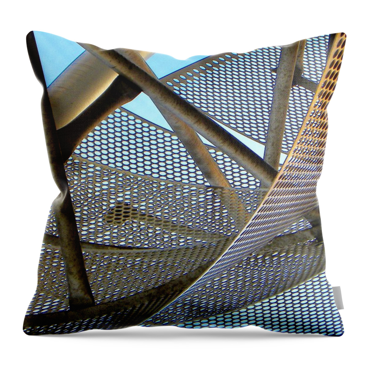 Sculptures Throw Pillow featuring the photograph Tangled Webs We Weave by Kerry Obrist