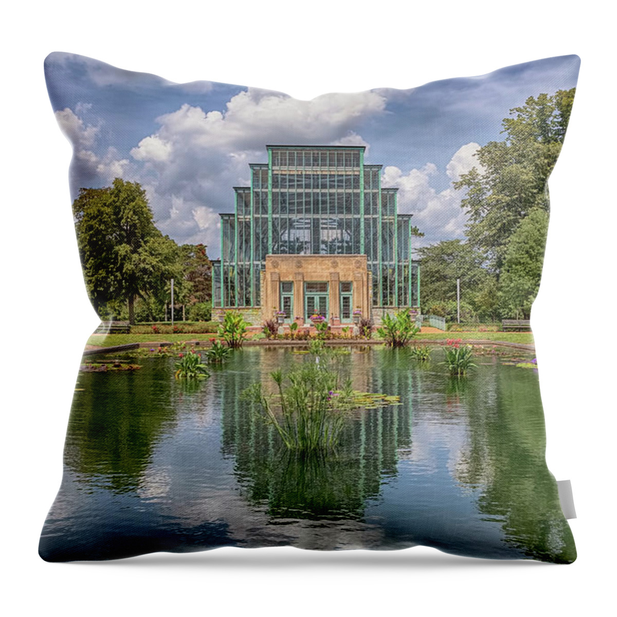 Jewel Box Throw Pillow featuring the photograph The Jewel Box by Susan Rissi Tregoning