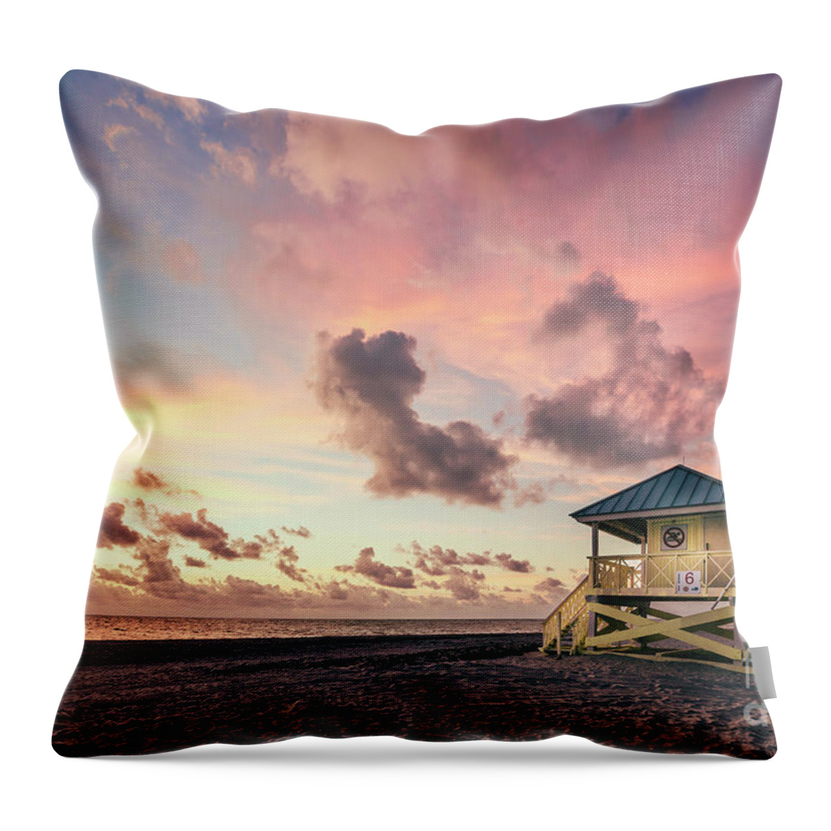 Kremsdorf Throw Pillow featuring the photograph The Majesty Of Sunrise by Evelina Kremsdorf